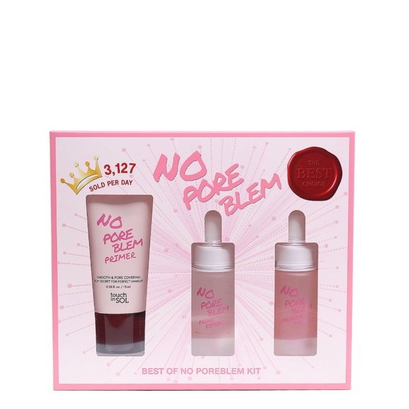 💗Touch In Sol Best Of No Poreblem Primer &Essence - Picture 1 of 6